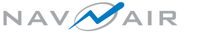 Navair logo with a blue and gray design on a white background